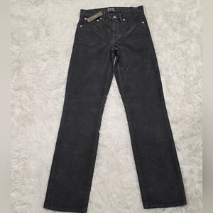 J. Crew - Vintage Slim Straight- Charcoal Corduroy Pants. Size 25T. NWT